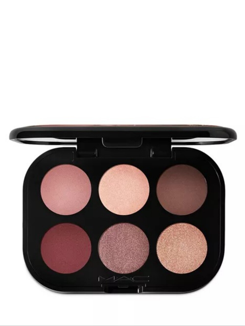 MAC Connect In Color Eyeshadow Palette Embedded In Burgundy